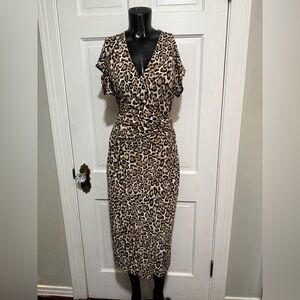 NWT Michael Kors Cheetah/Leopard Print Dress Women’s Size‎ Small